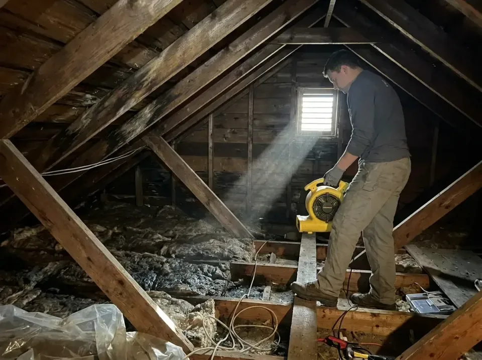 attic-water-damage-drying-proc-007 — frequently asked questions, Emergency Water Extraction & 24/7 Flood Response in Potomac…
